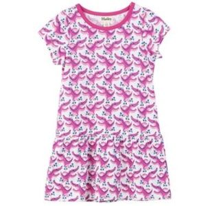 NWT Hatley Girls' Rollergators Tee Dress